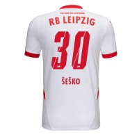 Fotbalové Dres RB Leipzig Benjamin Sesko #30 Domácí 2024-25 Krátký Rukáv